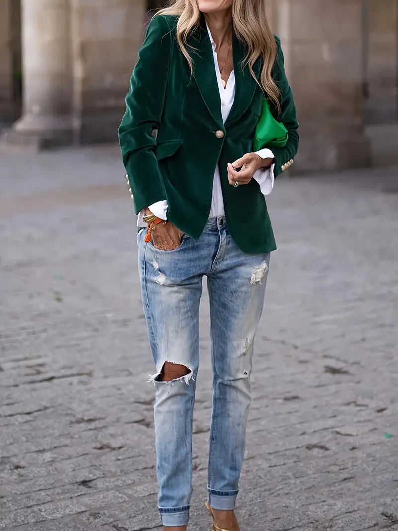 Virna | Chaqueta de terciopelo