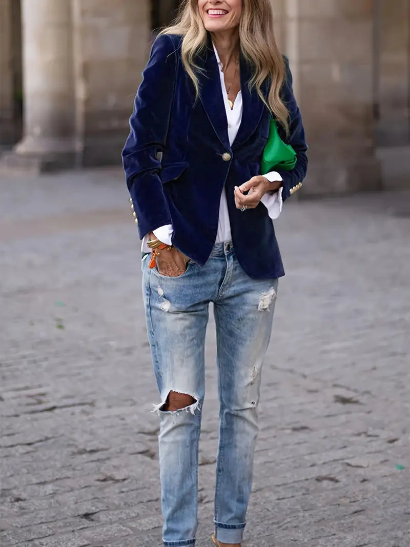 Virna | Chaqueta de terciopelo
