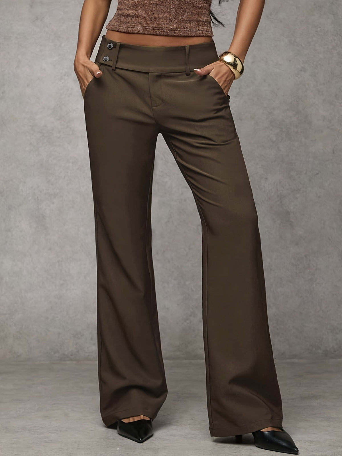 Duna, pantalón ancho de tiro alto - Carla Balbes