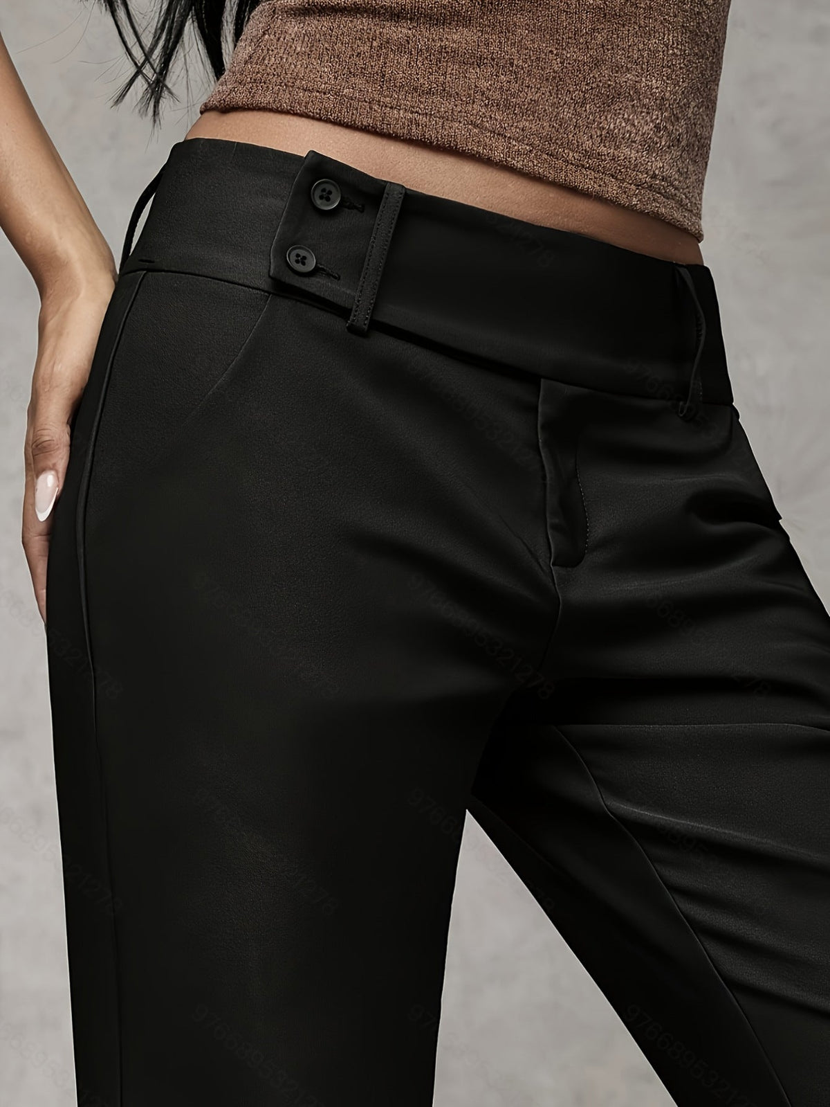 Duna, pantalón ancho de tiro alto - Carla Balbes
