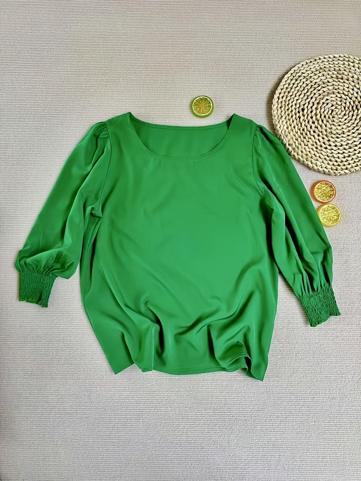 Adelina | Blusa Elegante de Manga Globo