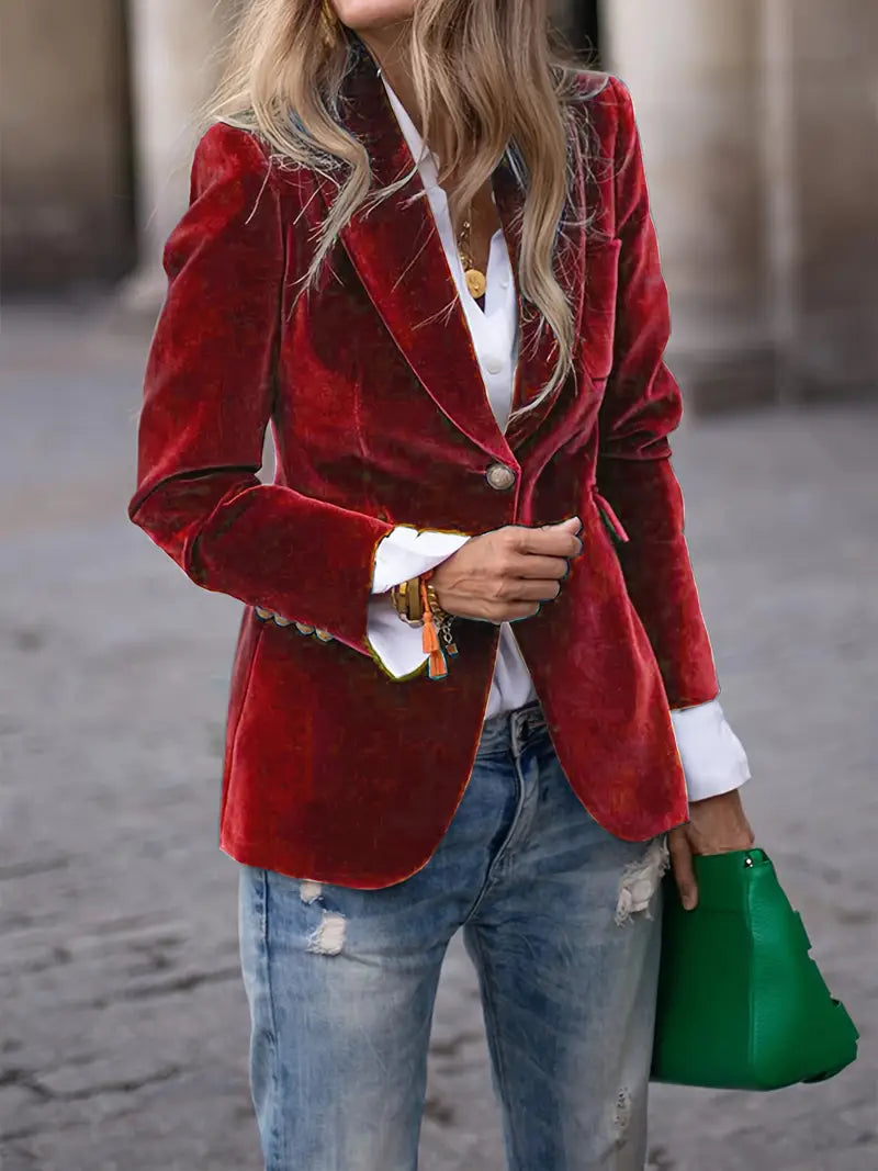 Virna | Chaqueta de terciopelo