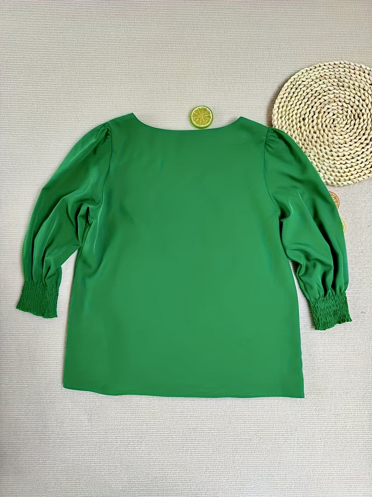 Adelina | Blusa Elegante de Manga Globo