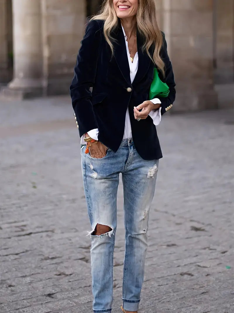 Virna | Chaqueta de terciopelo