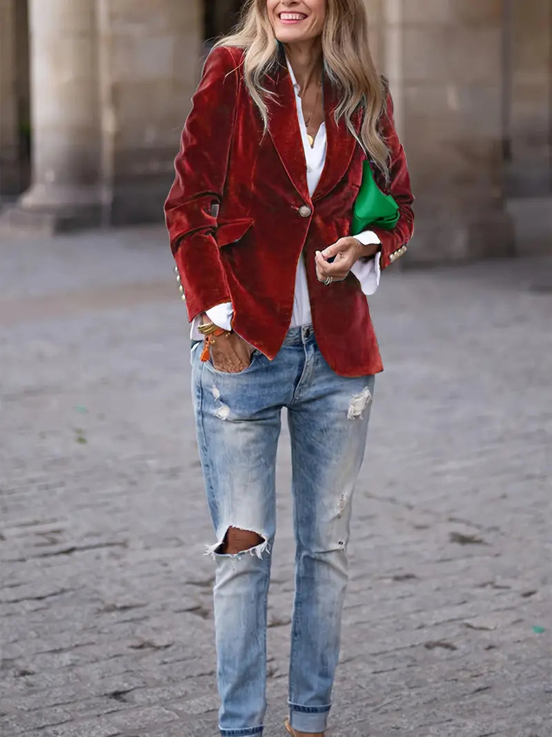 Virna | Chaqueta de terciopelo