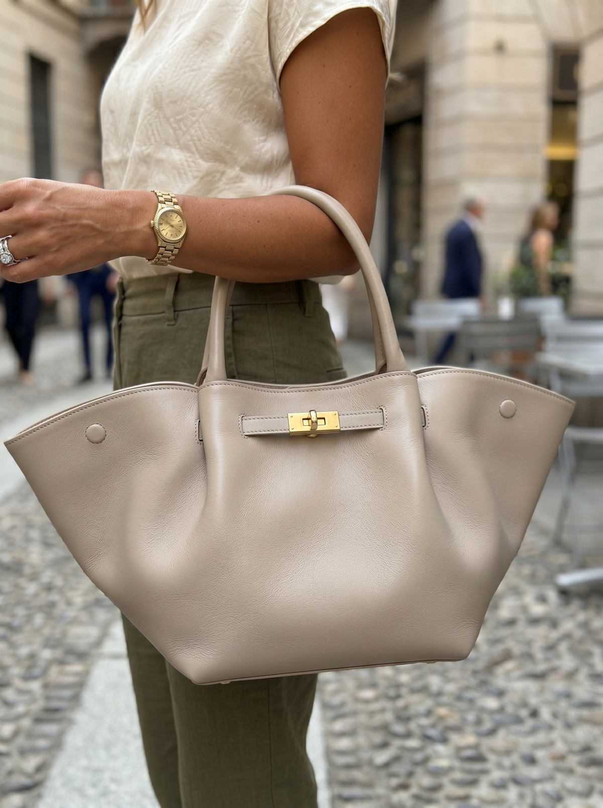 Nara — Bolso Shopper de Piel
