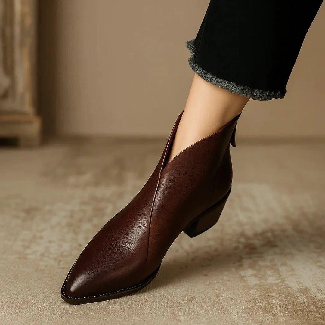 Viela™ | Botines Ortopédicos De Cuero Premium