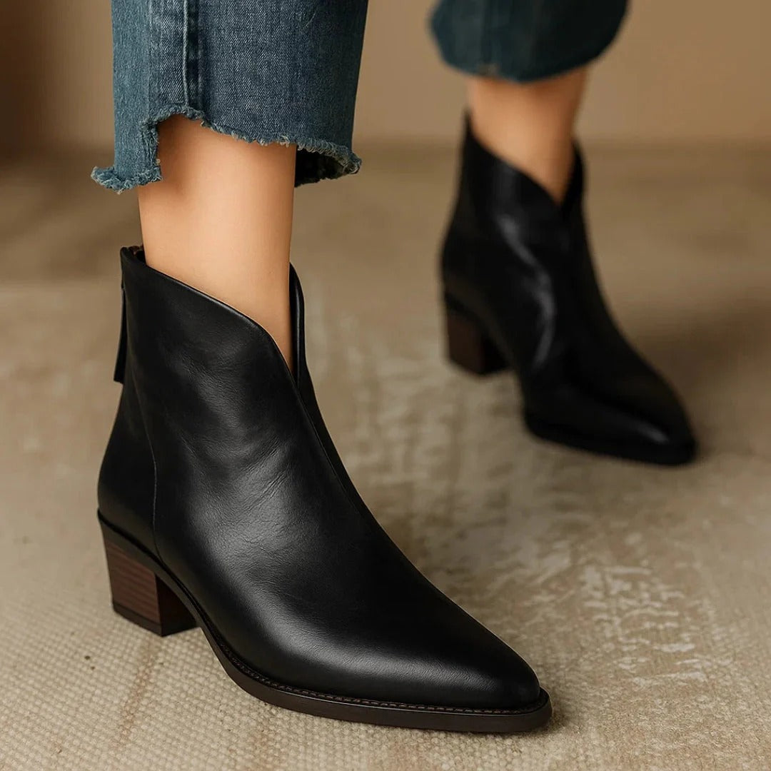 Viela™ | Botines Ortopédicos De Cuero Premium