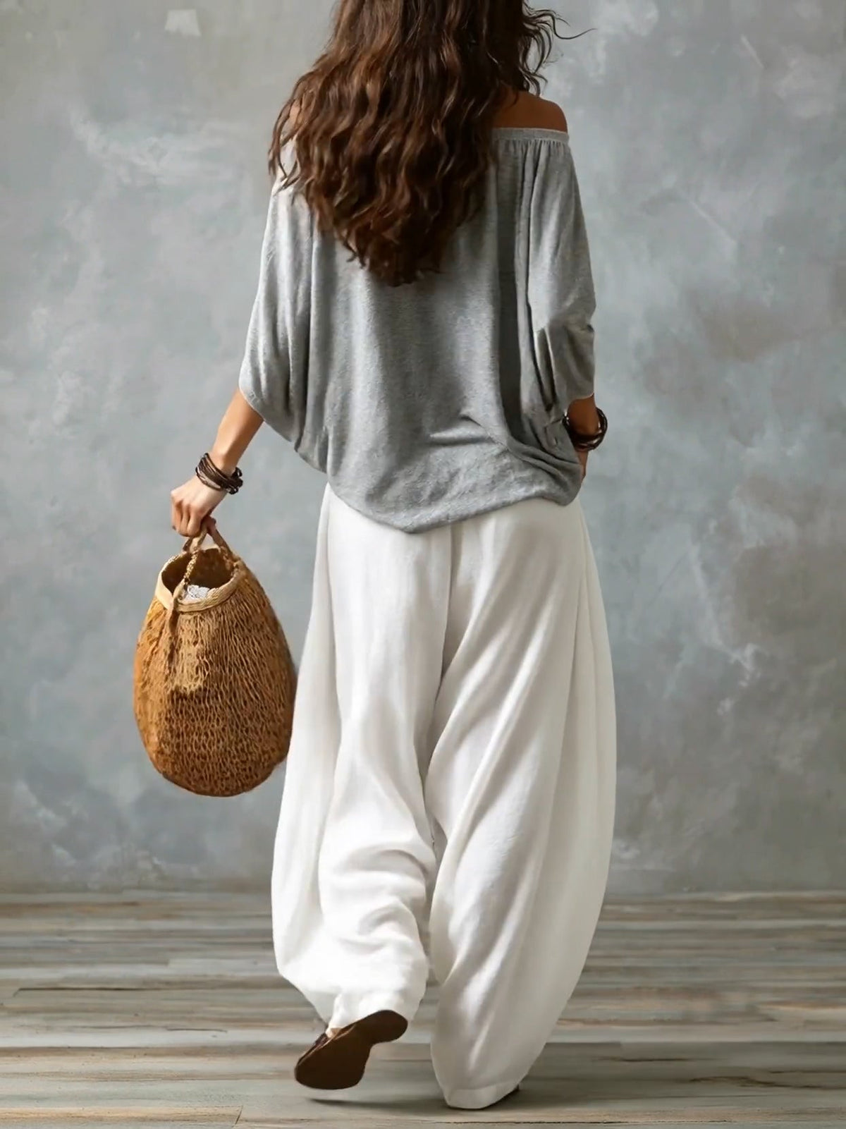 Conjunto Isabella con pantalón acampanado
