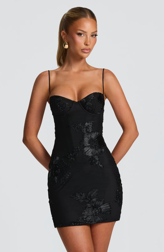 Vestido Mini Nefertiti Negro