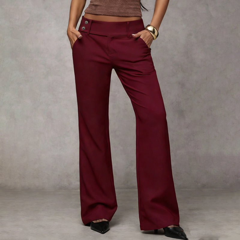 Pantalón Elisa de pierna ancha